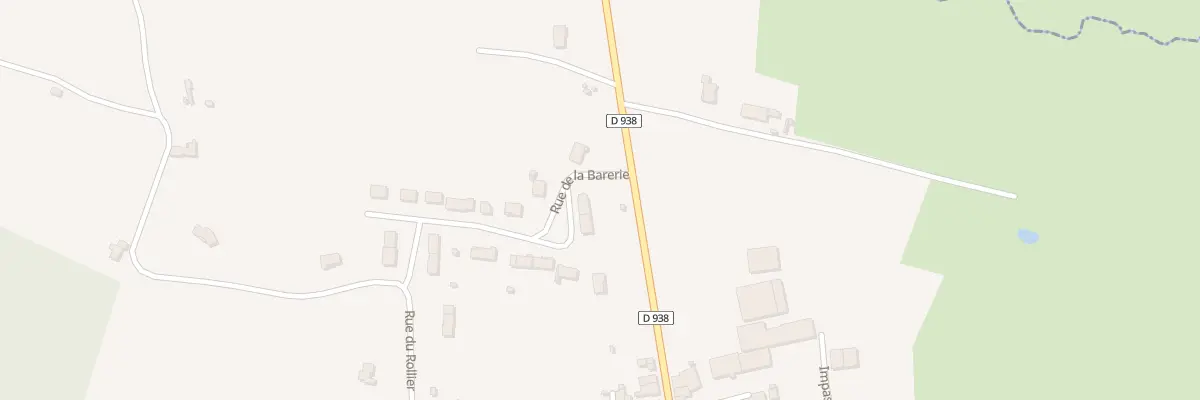 Plan du 2 Rue de la Barerie à Reffannes