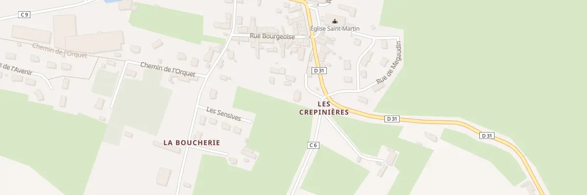 Plan du 2 Rue des Moulins à Joué-en-Charnie