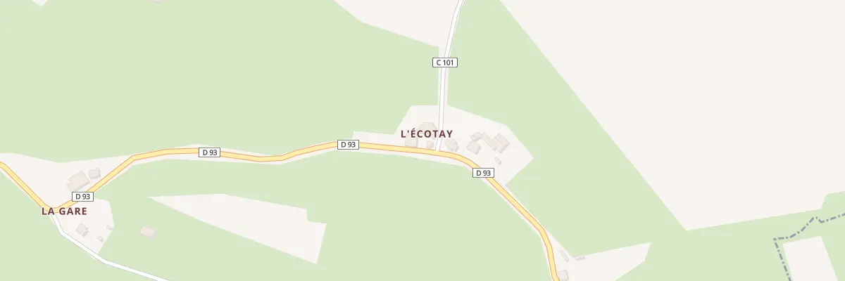 Plan du 1 L’Ecotay à Chemiré-en-Charnie