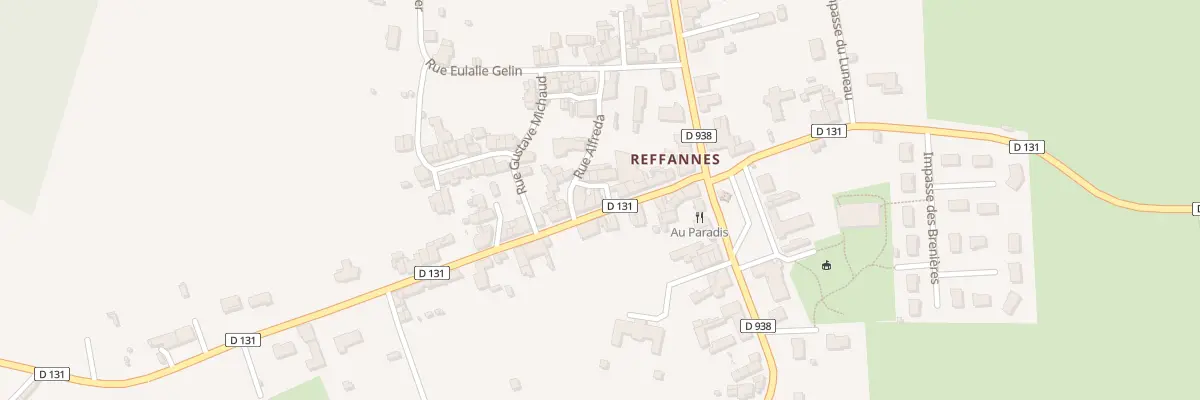 Plan du 11 Rue de la Poste à Reffannes