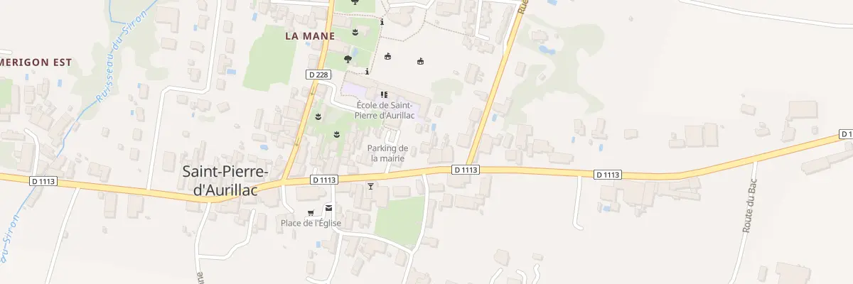 Plan du 128 Av de la Libération à Saint-Pierre-d’Aurillac