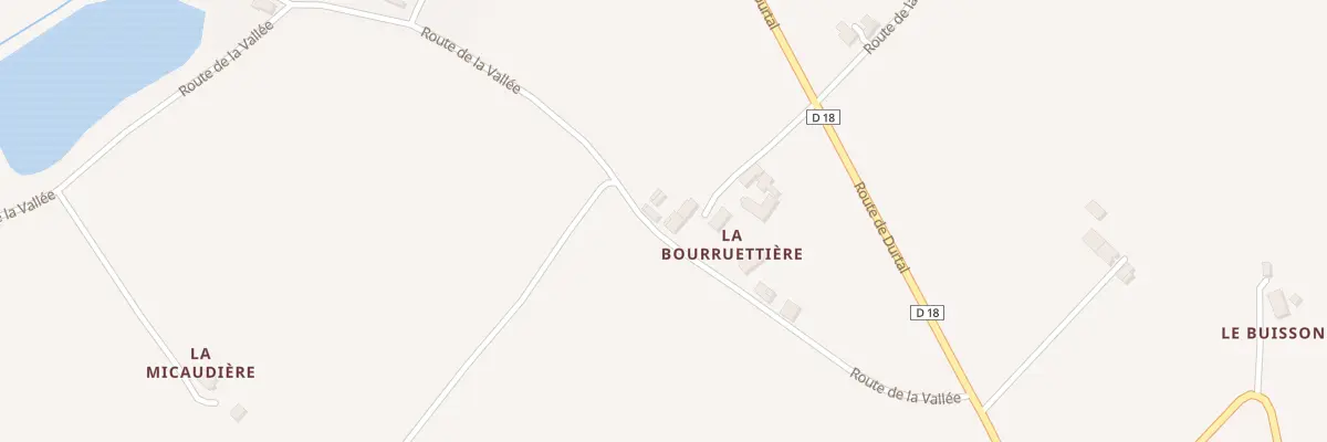 Plan du 132 Rte des Bourruettières à Baugé-en-Anjou