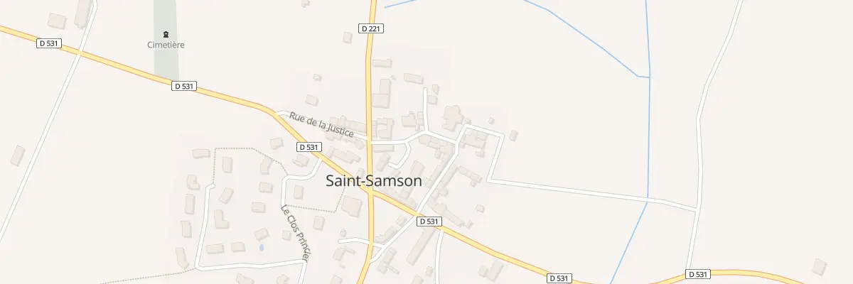 Plan du 19 Rue Arsène Lemaitre à Pré-en-Pail-Saint-Samson