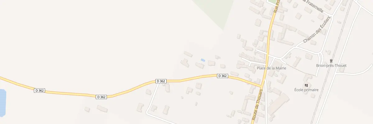 Plan du 16 Rte d’Etambé à Brion-près-Thouet