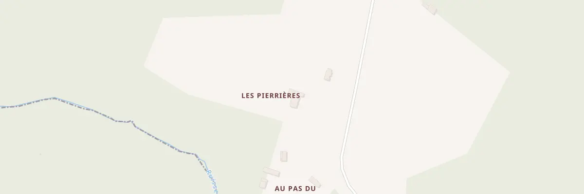 Plan du 329 Aux Pierrieres à Lagorce