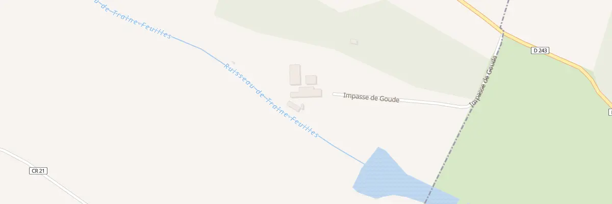 Plan du 1 Imp de Goude à Saint-Pierre-du-Bû