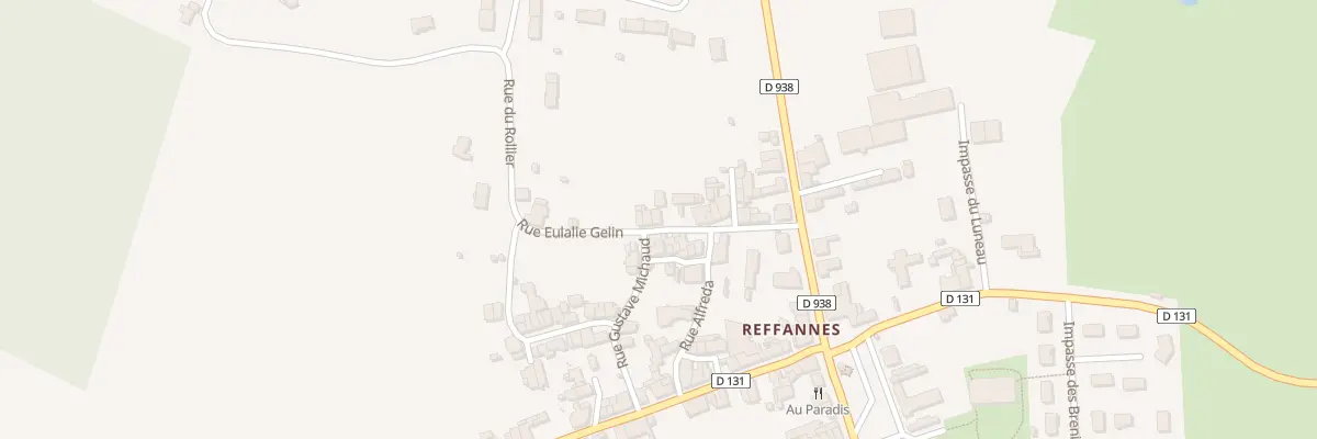 Plan du 5052 Rue Eulalie Gelin à Reffannes