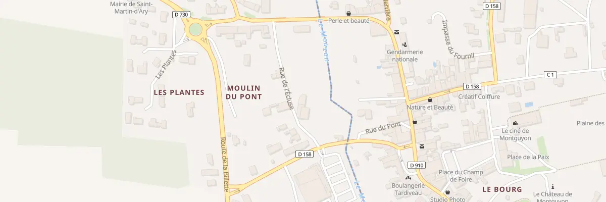 Plan du 5061 Moulin du Pont à Saint-Martin-d’Ary