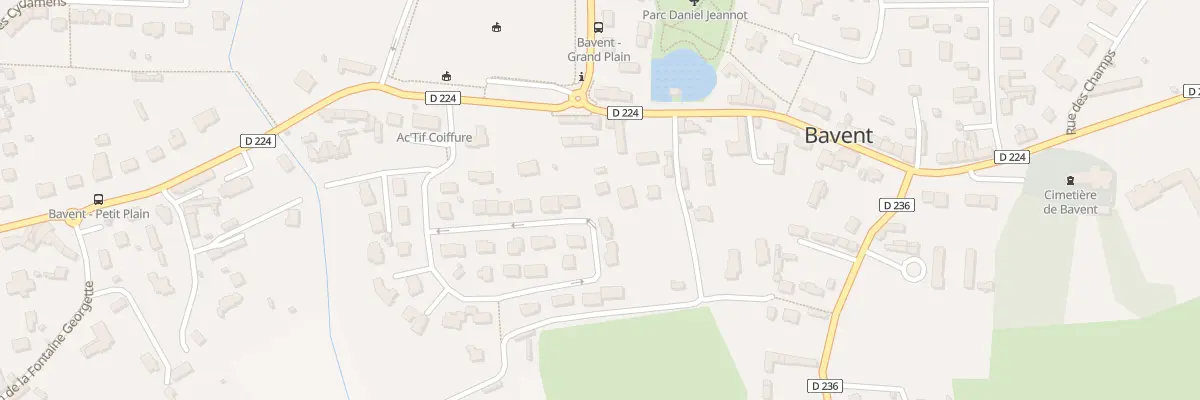 Plan du 32 Rue du Douet à Bavent