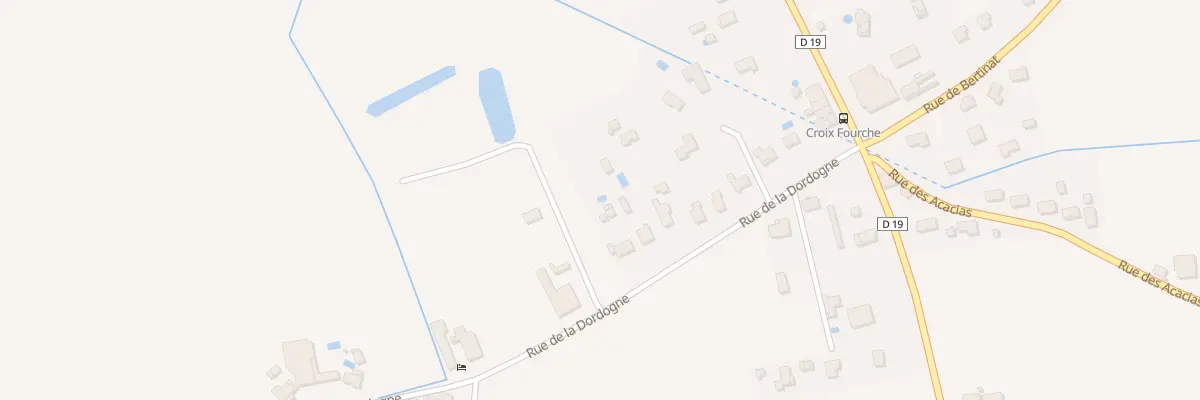 Plan du 28 Rue de la Dordogne à Saint-Sulpice-de-Faleyrens