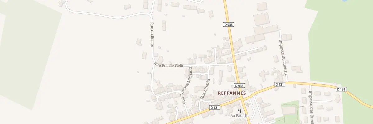 Plan du 21 Rue Eulalie Gelin à Reffannes
