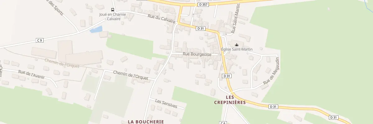 Plan du 4B Rue Bourgeoise à Joué-en-Charnie