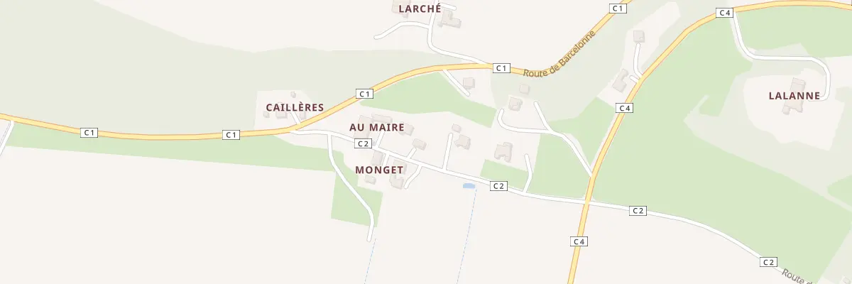 Plan du 145 Rte de Peillas à Arblade-le-Bas