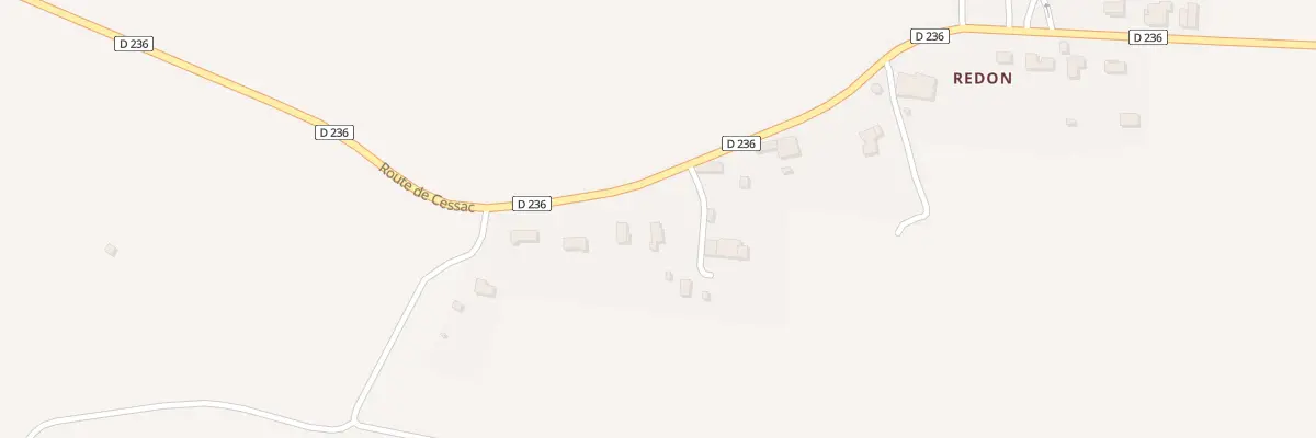 Plan du 5 Rte de Cessac à Cessac
