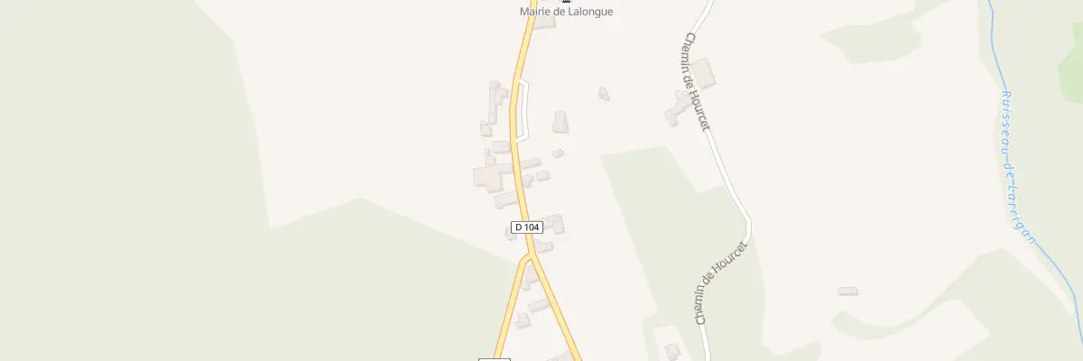 Plan du 5 Rte de Simacourbe à Lalongue