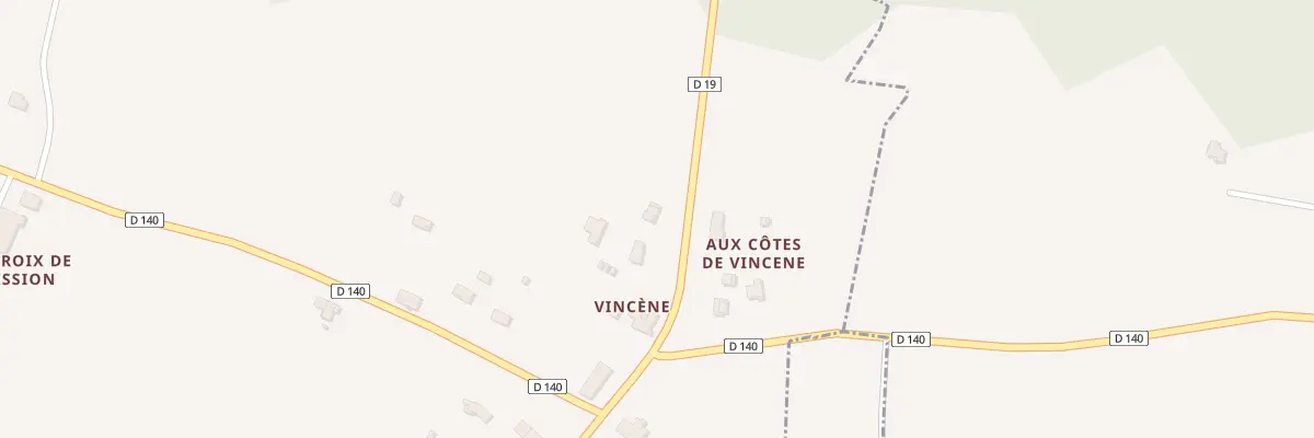 Plan du 5147 A Vincene Nord à Romagne