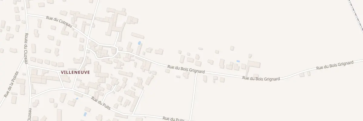 Plan du 12 Rue du Bois Grignard à Chassors