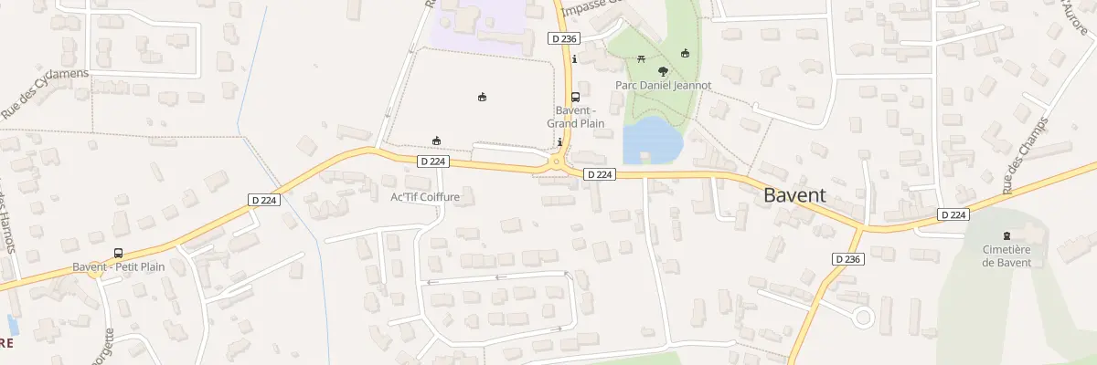 Plan du 6 Rue du Grand Plain à Bavent