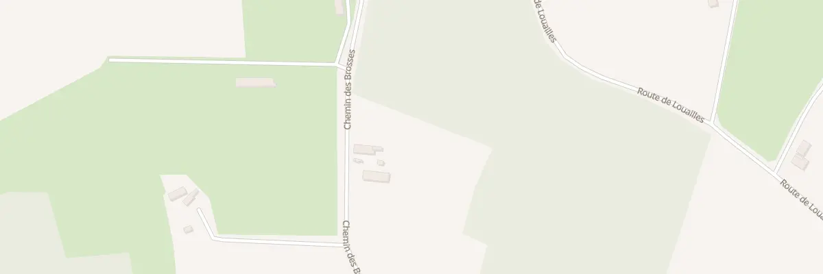 Plan du 171 Che des Brosses au Bailleul