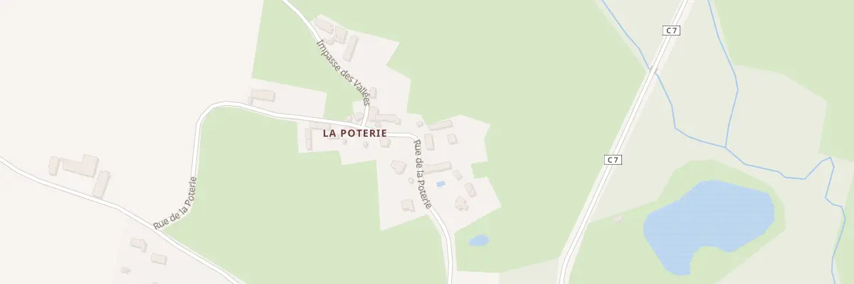Plan du 6 Rue de la Poterie à Joué-en-Charnie