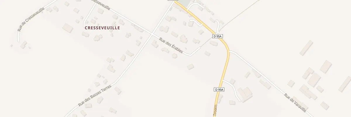 Plan du 6 Rue des Érables à Gonneville-en-Auge