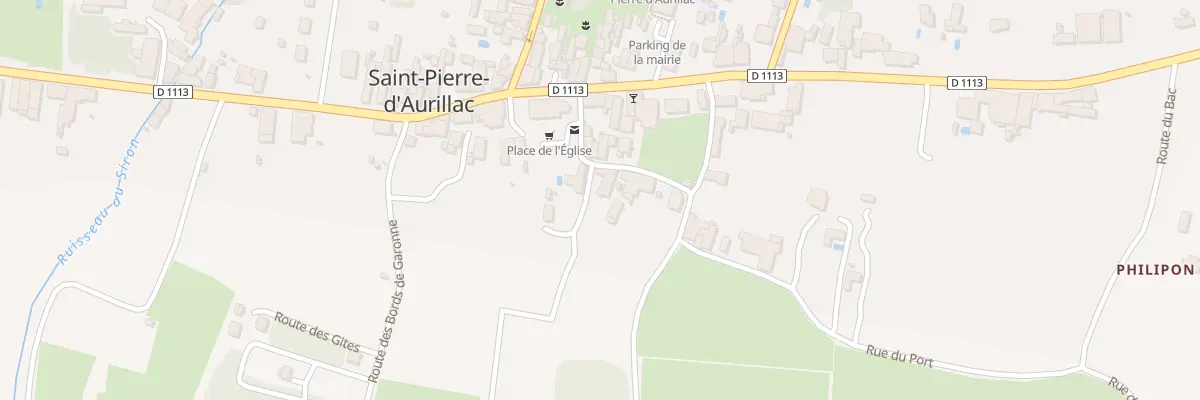 Plan du 3 Rue du Port à Saint-Pierre-d’Aurillac