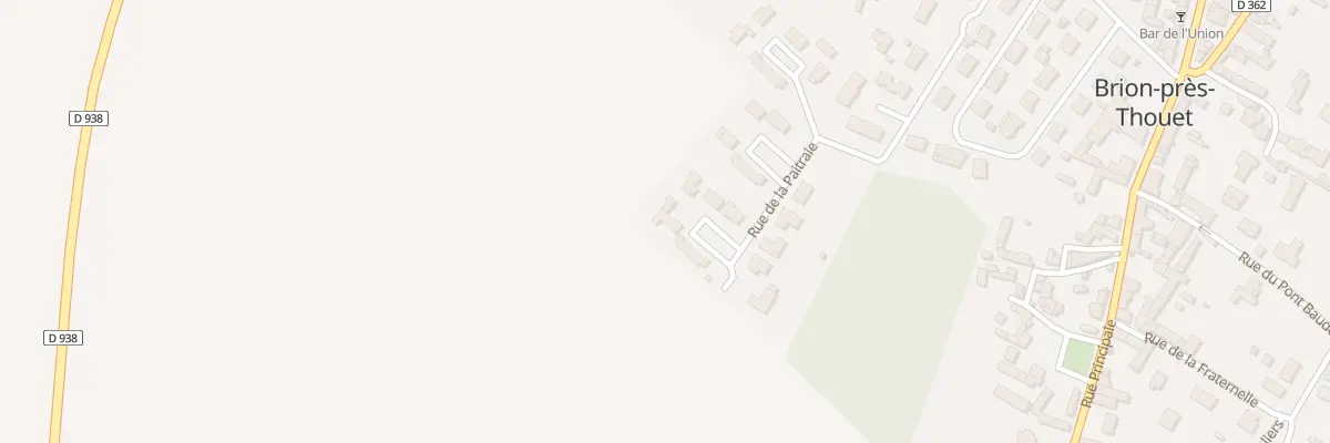 Plan du 18 Rue de la Paitraie à Brion-près-Thouet