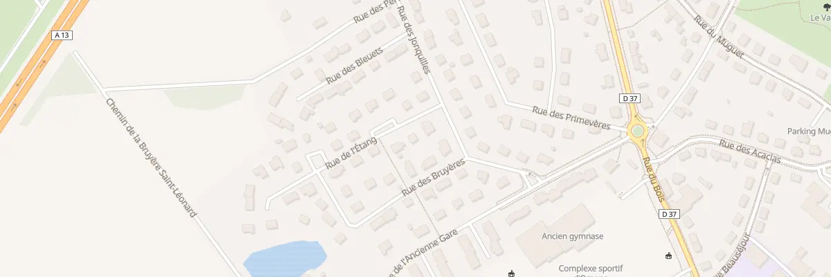 Plan du 3 Rue de l’Étang à Troarn