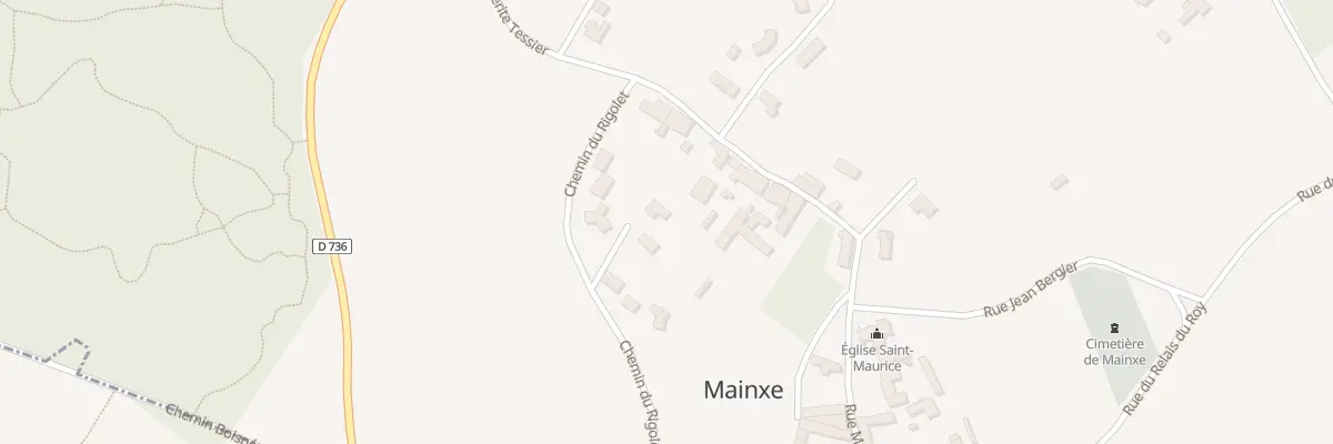 Plan du 4 Chem du Rigolet à Mainxe-Gondeville
