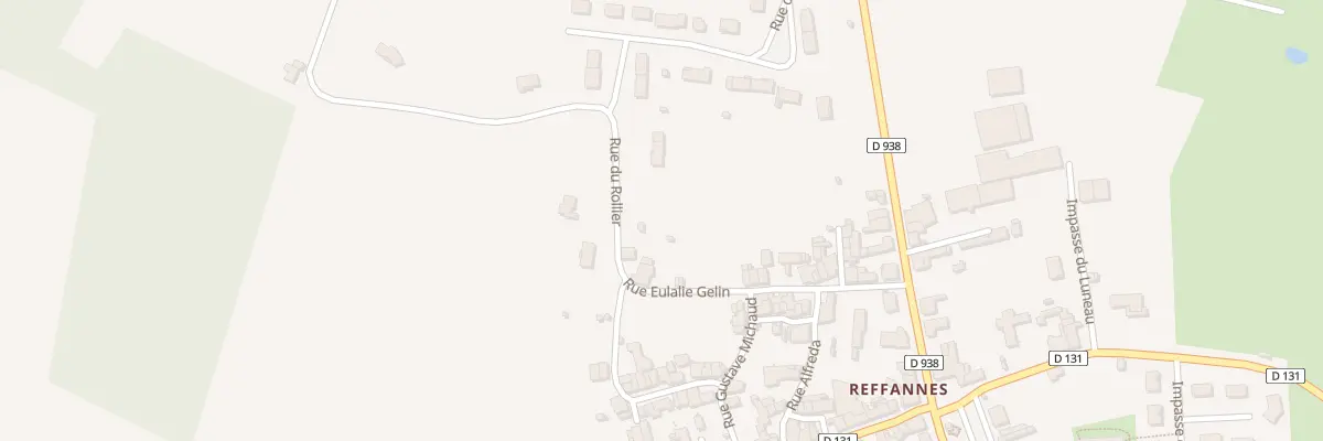 Plan du 1 Rue du Rollier à Reffannes