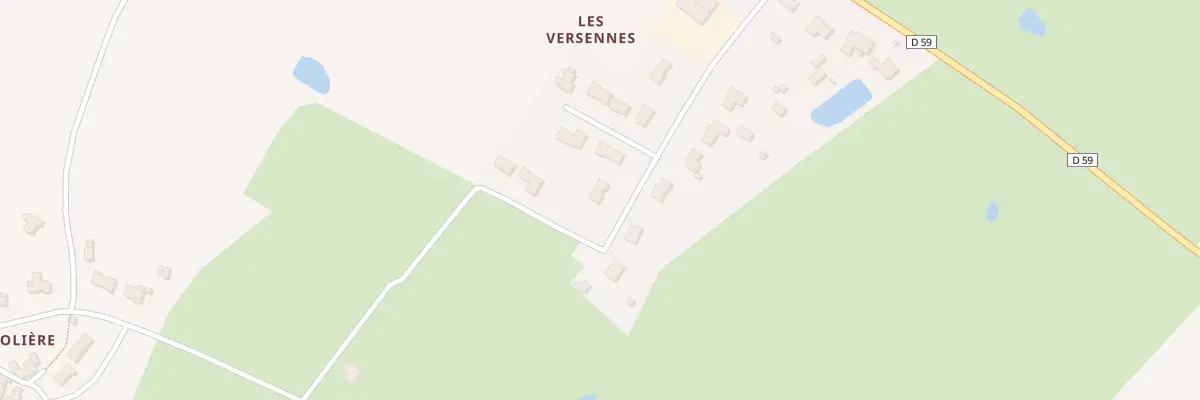 Plan du 16 Les Versennes à La Chapelle-Bertrand