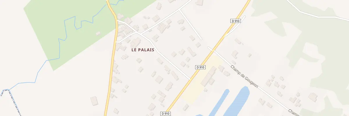 Plan du 5Q Le Palais à Sablons