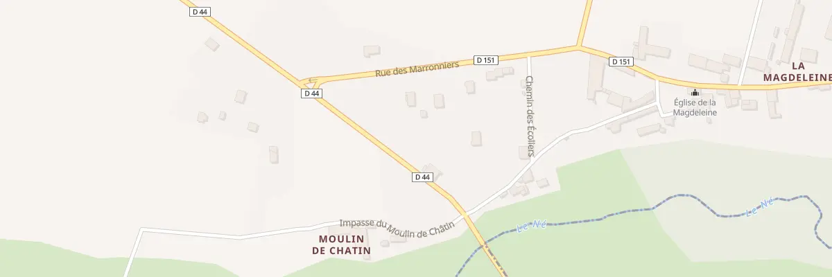 Plan du 158 Rte de la Vallée du Ne à Criteuil-la-Magdeleine
