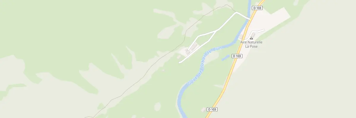 Plan du 6 Che de Dragoun à Estaing