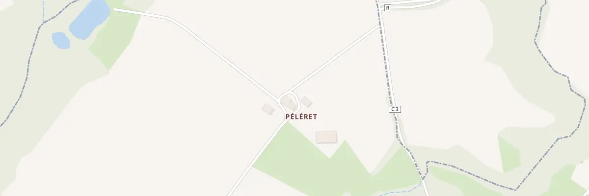 Plan du 5041 A Peleret à Monguilhem