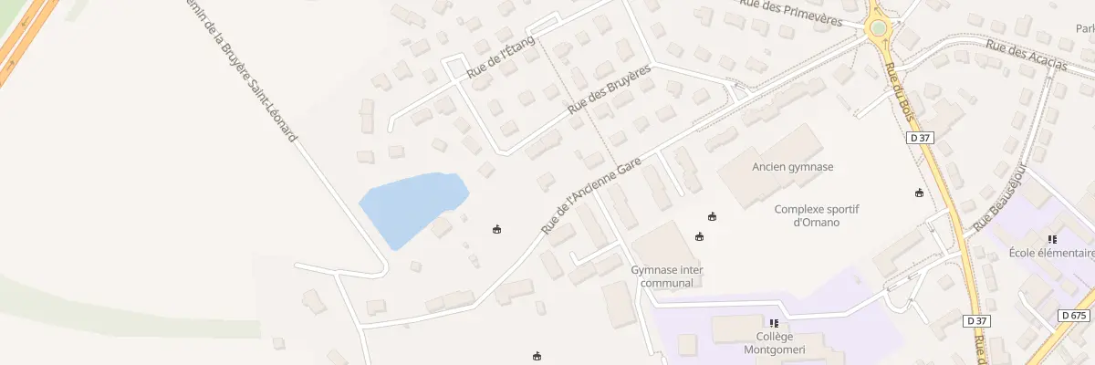Plan du 10 Rue de l’Ancienne Gare Troarn à Troarn