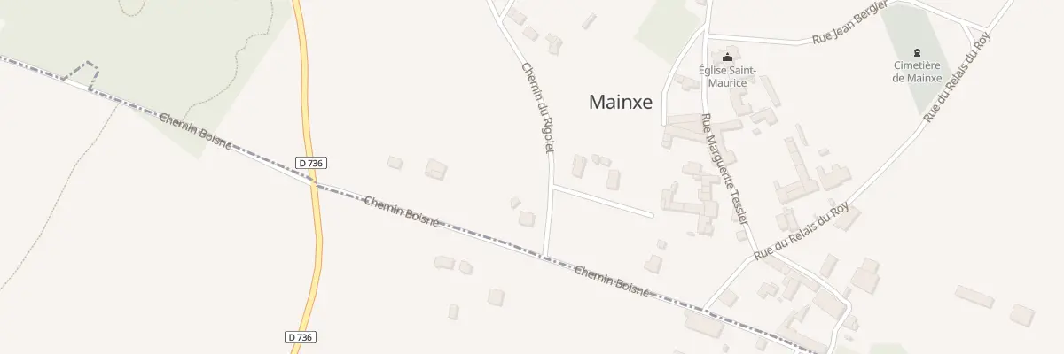 Plan du 17 Rte du Chemin Boisne à Mainxe-Gondeville