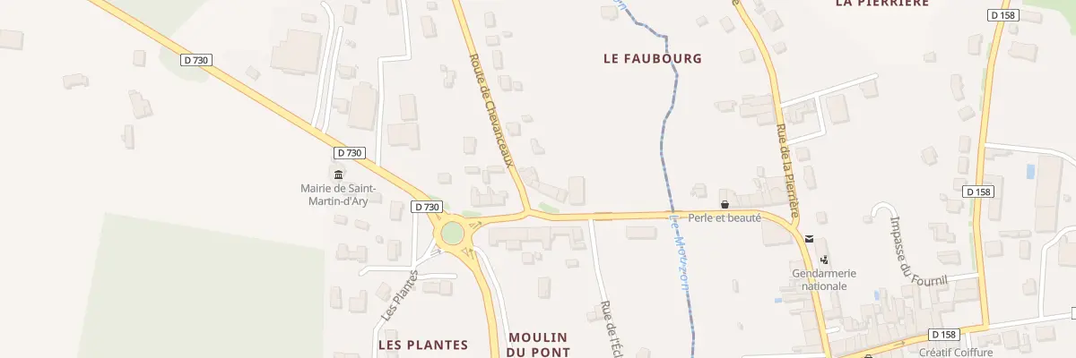 Plan du 4 Rte de Chevanceaux à Saint-Martin-d’Ary