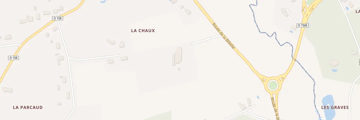 Plan du 5133 La Chaux à Saint-Martin-d’Ary