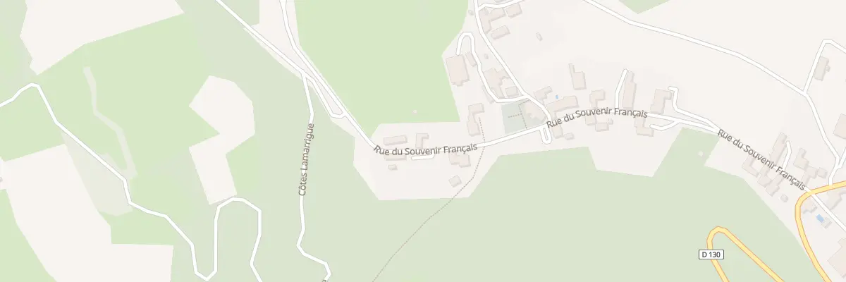 Plan du 52 Rue du Souvenir Francais à Portet