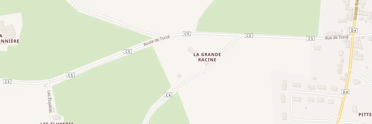 Plan du 5181A La Grande Racine à Parennes