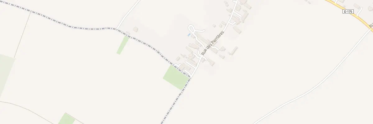 Plan du 38 Rue des Perrières aux Ulmes