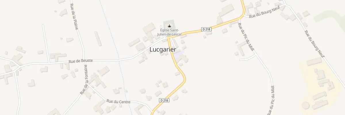 Plan du 6B Rue des Pyrenees à Lucgarier