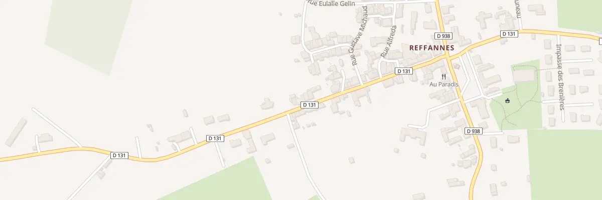 Plan du 31 Rue de la Poste à Reffannes