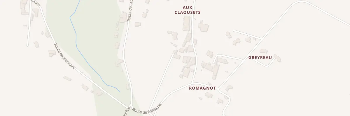 Plan du 79 L’Aubarede à Lugaignac