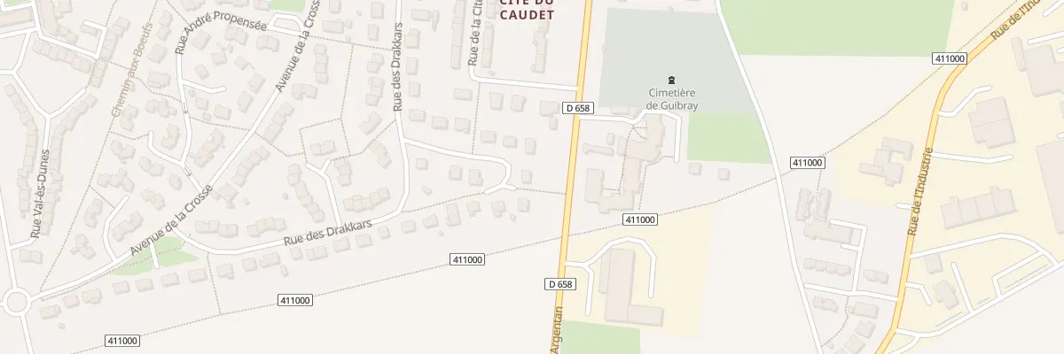 Plan du 11 Imp Jean Adigard des Gautries à Falaise