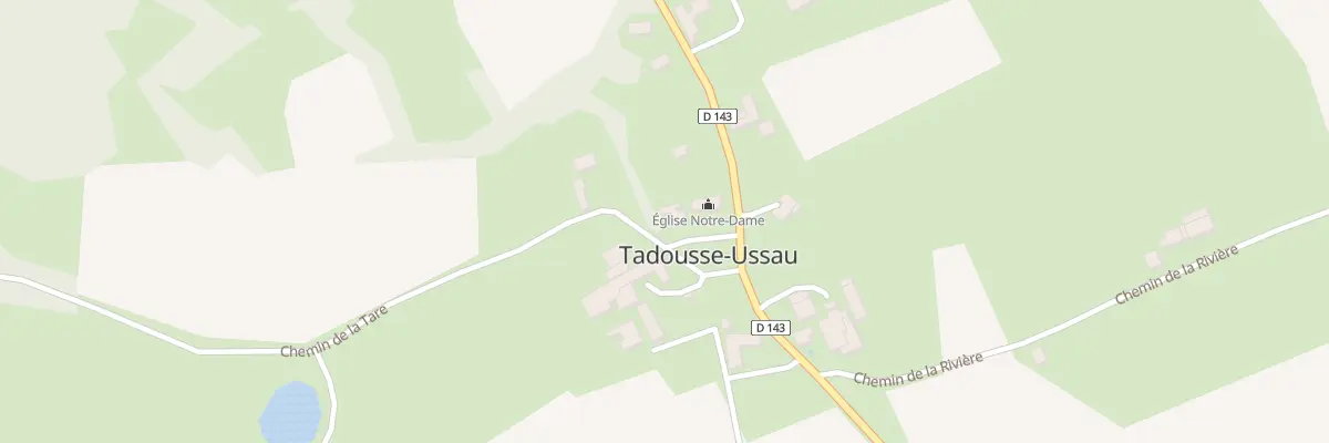 Plan du 5326 Che du Bourg à Tadousse-Ussau
