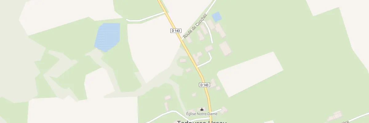 Plan du 5090 Rte Departementale 143 à Tadousse-Ussau