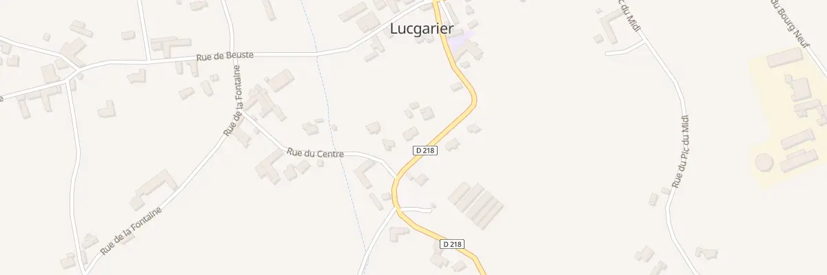 Plan du 8T Rue des Pyrenees à Lucgarier