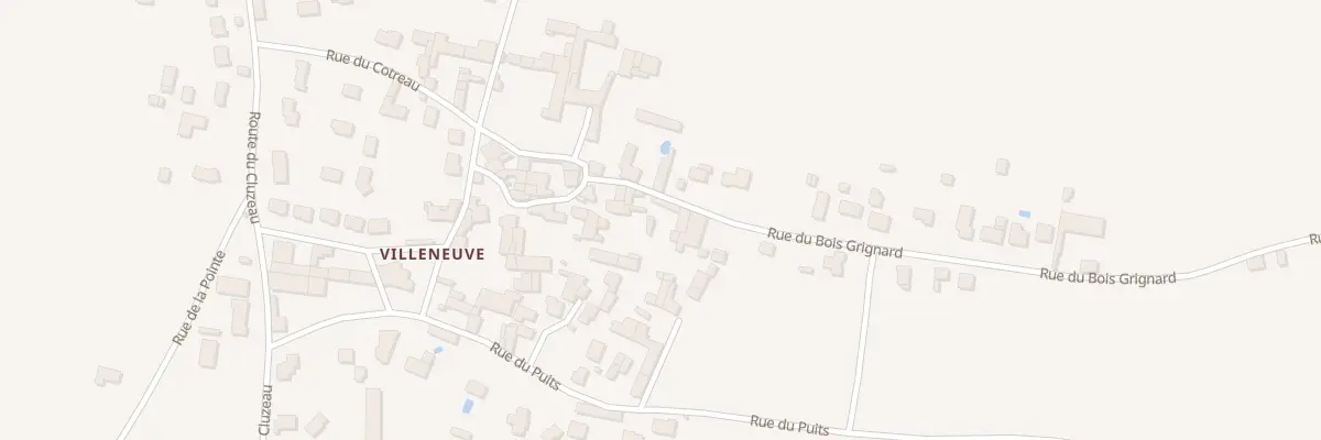 Plan du 7 Rue du Bois Grignard à Chassors